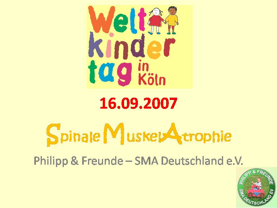 Weltkinderatg Köln 16.09.2007