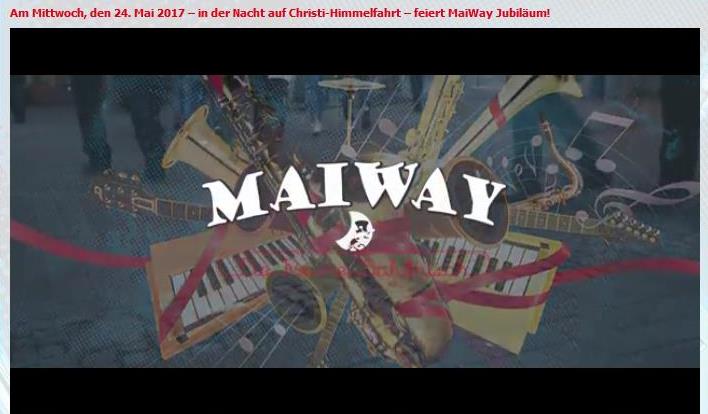 MaiWay Festival 2017 - 24.05.2017