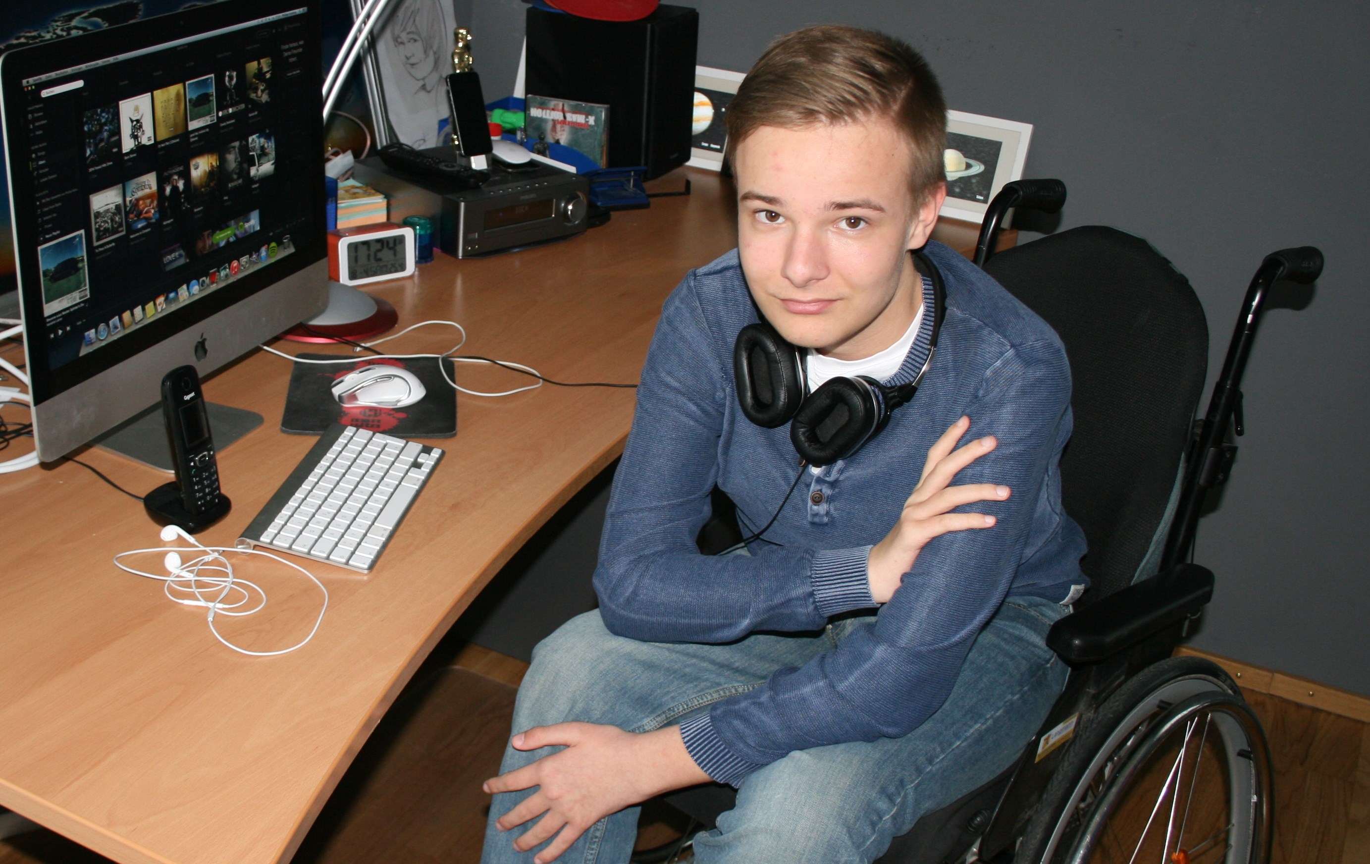 Philipp hat Muskelschwund - Artikel bei t-online